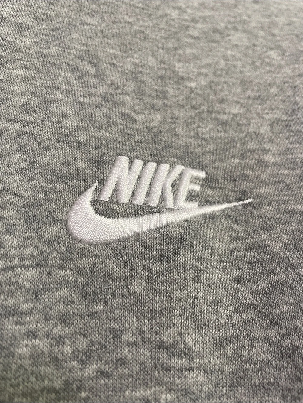 Nike Unisex Heather Gray Crewneck Sweatshirt